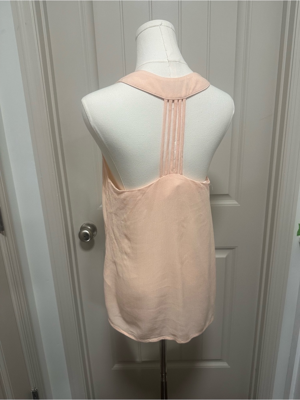 Banana Republic 100% viscose Blush Pink Racerback Camisole